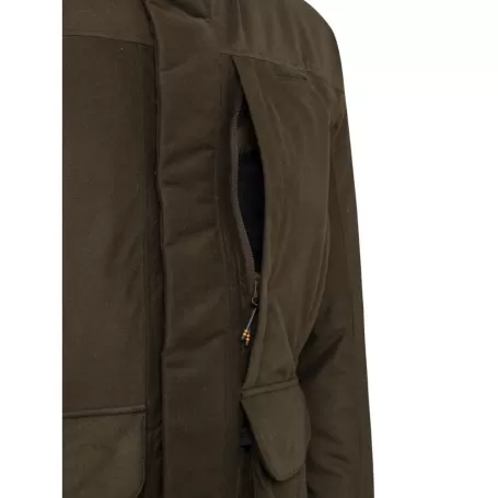 Jaqueta Beretta Mull Brown Bark Isolada