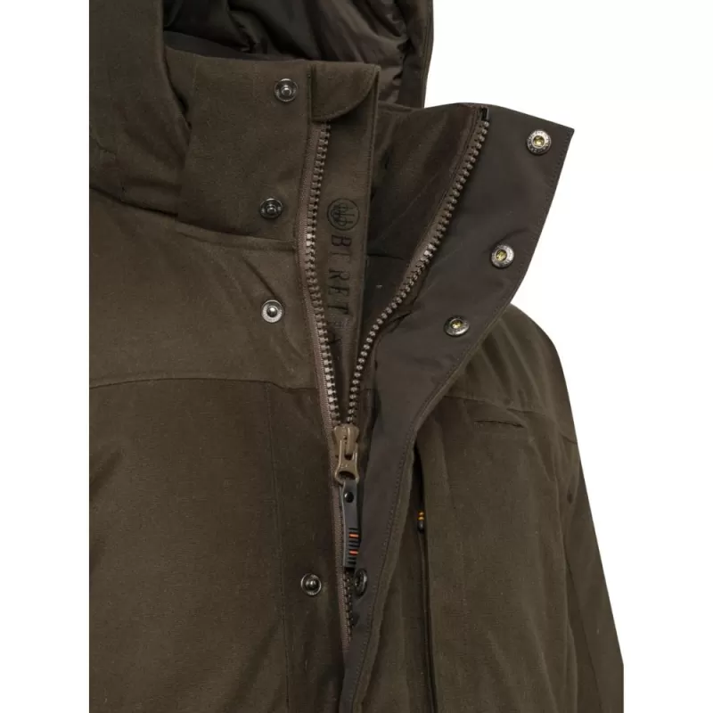 Jaqueta Beretta Mull Brown Bark Isolada