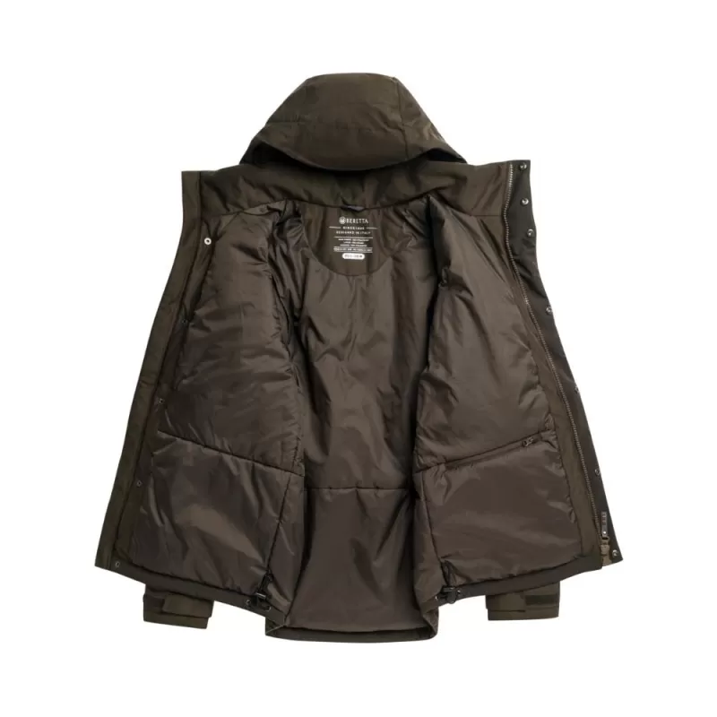 Jaqueta Beretta Mull Brown Bark Isolada