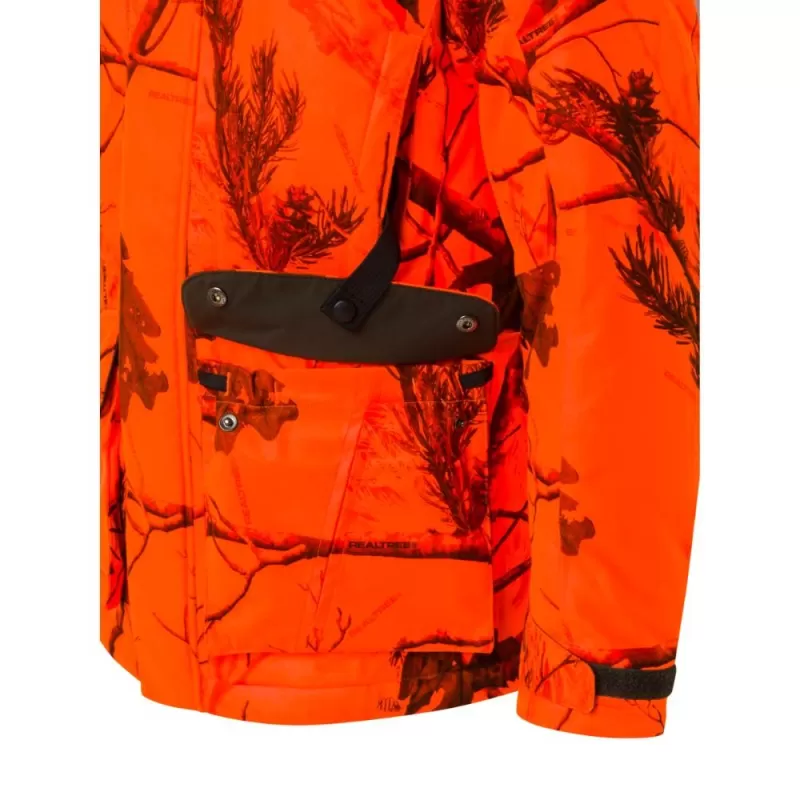 Jaqueta Beretta Mull Realtree Ap Camo HD Laranja Isolada