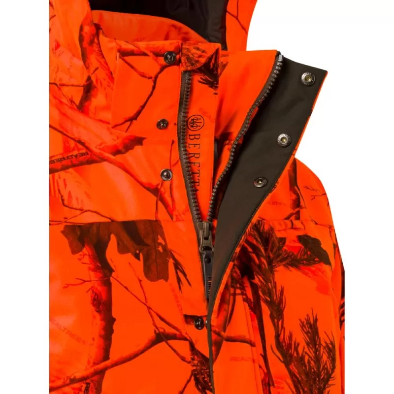 Jaqueta Beretta Mull Realtree Ap Camo HD Laranja Isolada