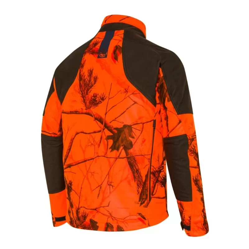 Jaqueta corta-vento Beretta Matajur Realtree Ap Camo HD laranja