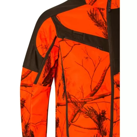 Jaqueta corta-vento Beretta Matajur Realtree Ap Camo HD laranja