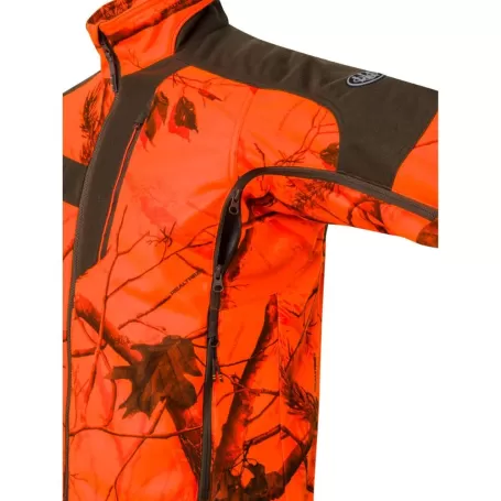 Jaqueta corta-vento Beretta Matajur Realtree Ap Camo HD laranja