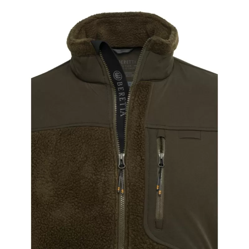 Jaqueta Beretta Halifax Sherpa Fleece Verde Musgo