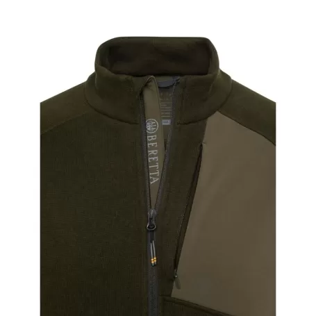 Casaco polar Beretta Full-Zip Abisko verde musgo