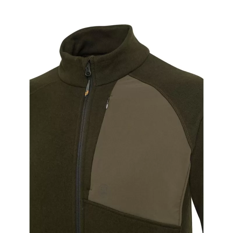 Casaco polar Beretta Full-Zip Abisko verde musgo
