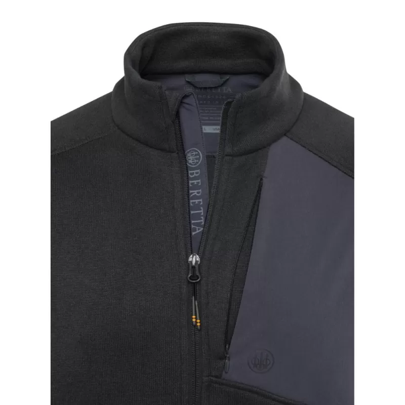 Beretta Casaco Polar Abisko Ebony com fecho completo