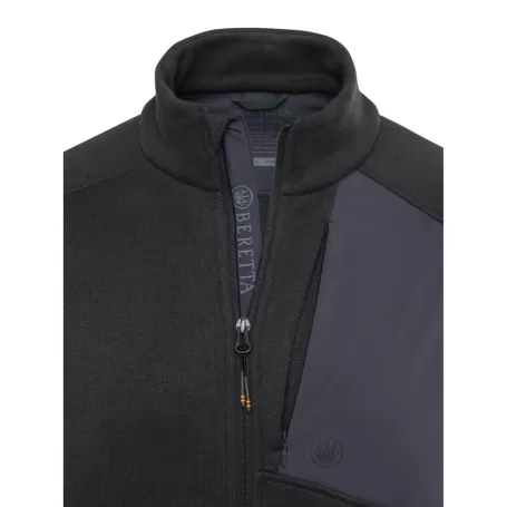Beretta Casaco Polar Abisko Ebony com fecho completo