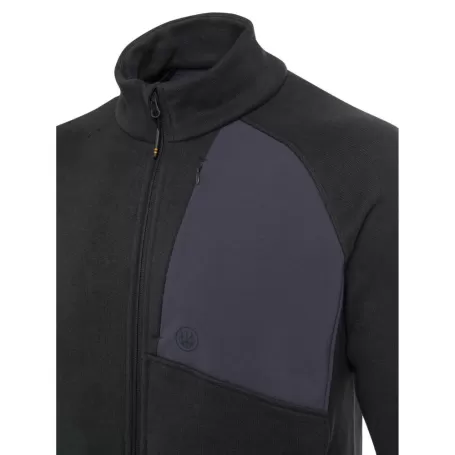 Beretta Casaco Polar Abisko Ebony com fecho completo