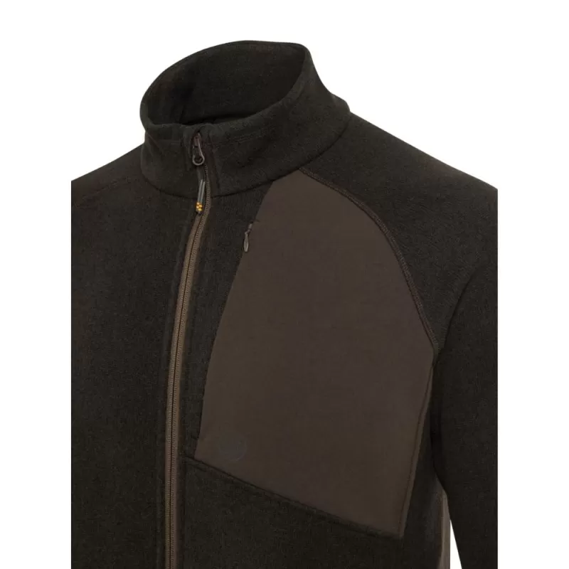 Beretta Abisko Brown Bark Fleece com zíper completo