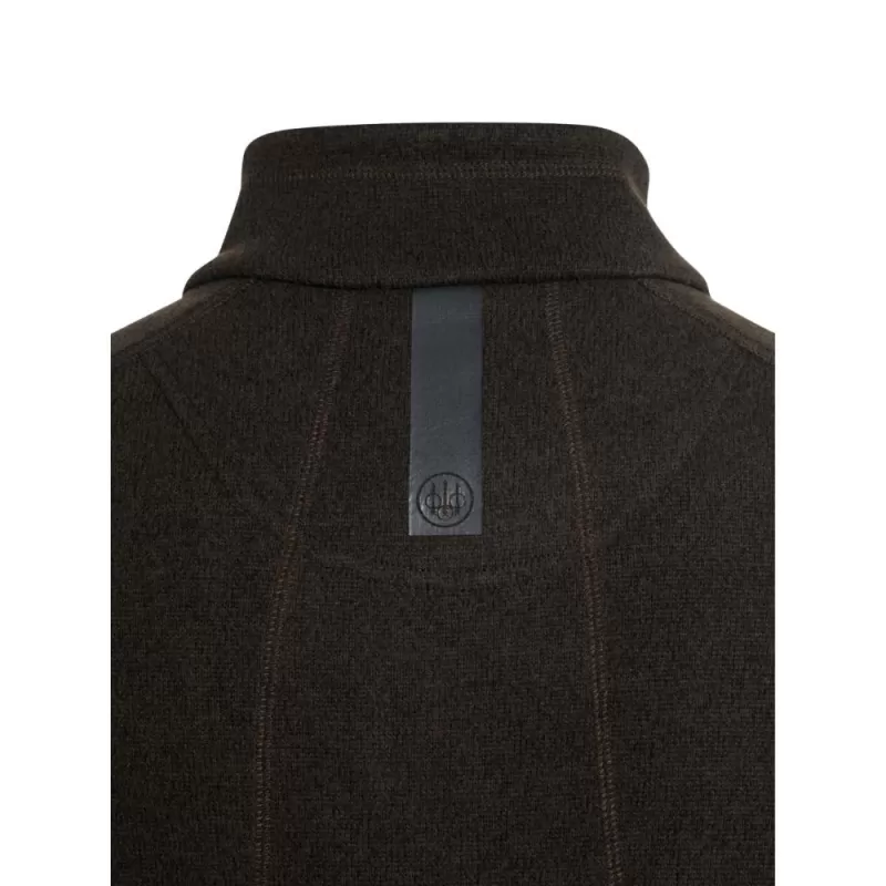 Beretta Abisko Brown Bark Fleece com zíper completo