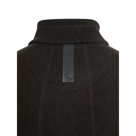 Beretta Abisko Brown Bark Fleece com zíper completo