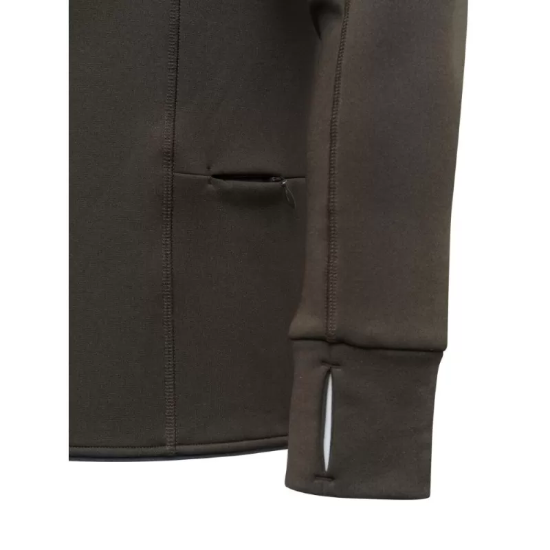 Beretta Polar Stretch Meio Zíper Verde Musgo