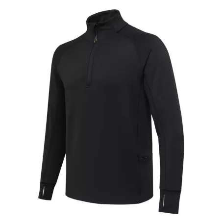 Beretta Fleece Elástico Meio Zíper Preto Beretta Fleece Elástico Meio Zíper Preto