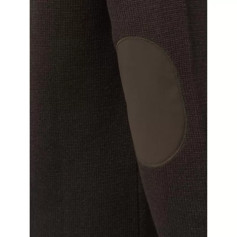 Beretta Jersey técnico Kent con cuello en V Brownbark&moss