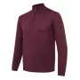 Beretta Jersey de merino con media cremallera Half Cordovan Spirit