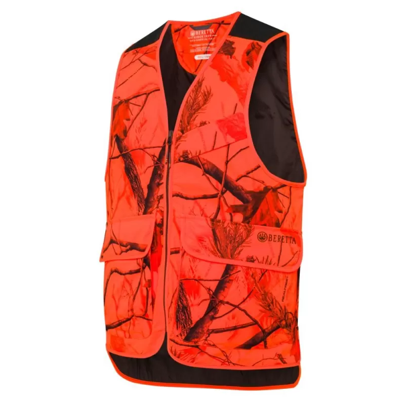 Colete Beretta Simmer Realtree Ap Camo Hd Laranja