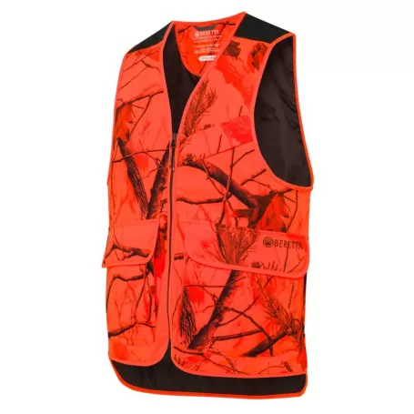 Colete Beretta Simmer Realtree Ap Camo Hd Laranja
