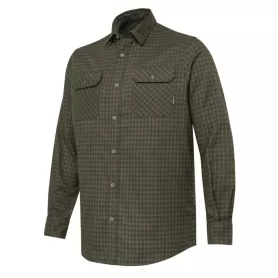 Beretta Camisa de franela cadet Green & Brown Check