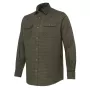Camisa de flanela Beretta Cadet xadrez verde e marrom