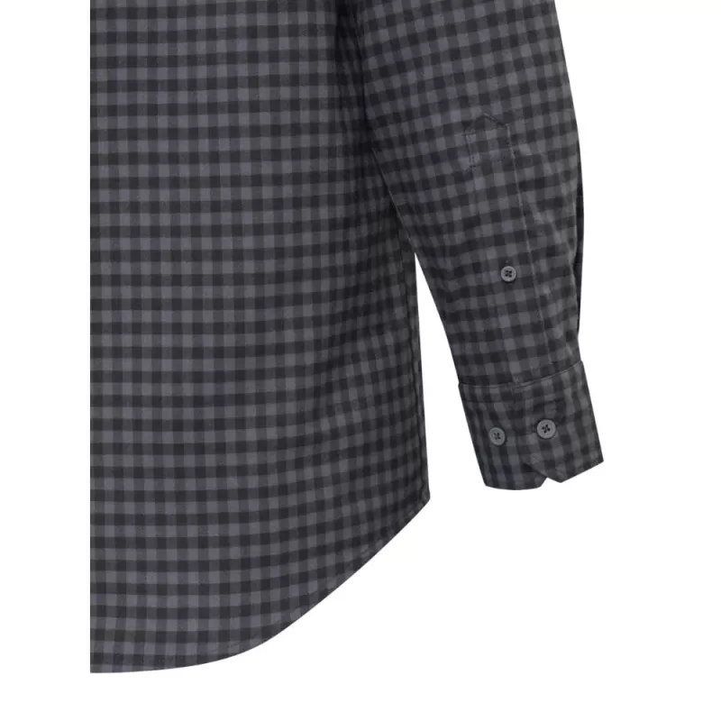 Camisa de flanela cadete xadrez ébano Beretta