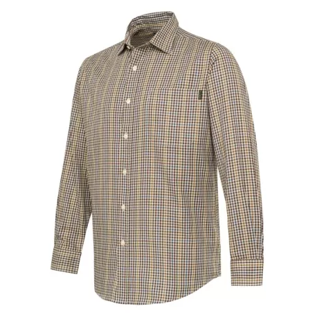 Camisa Beretta Bryggen Apricot & Bordeaux Check Camisa Beretta Bryggen Apricot & Bordeaux Check
