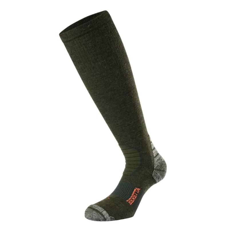 Meias longas Beretta Merino Performance Verde Musgo Meias longas Beretta Merino Performance Verde Musgo