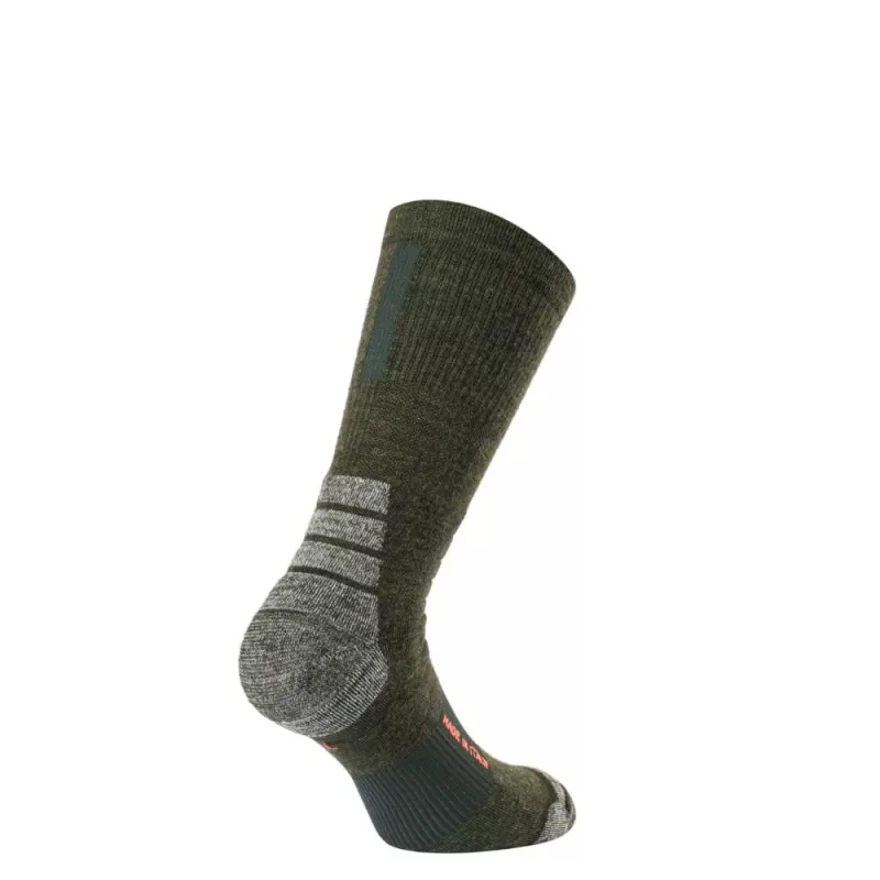 Meias curtas Beretta Merino Performance Verde Musgo
