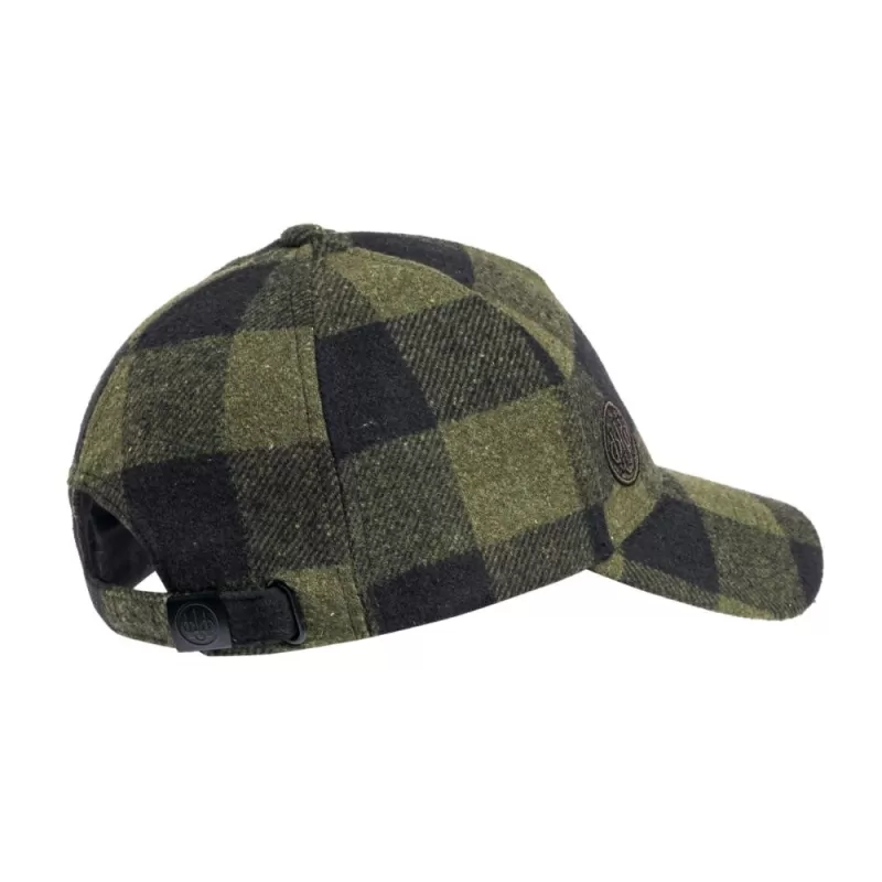 Boné Beretta Lodge Green Moss Check Plaid