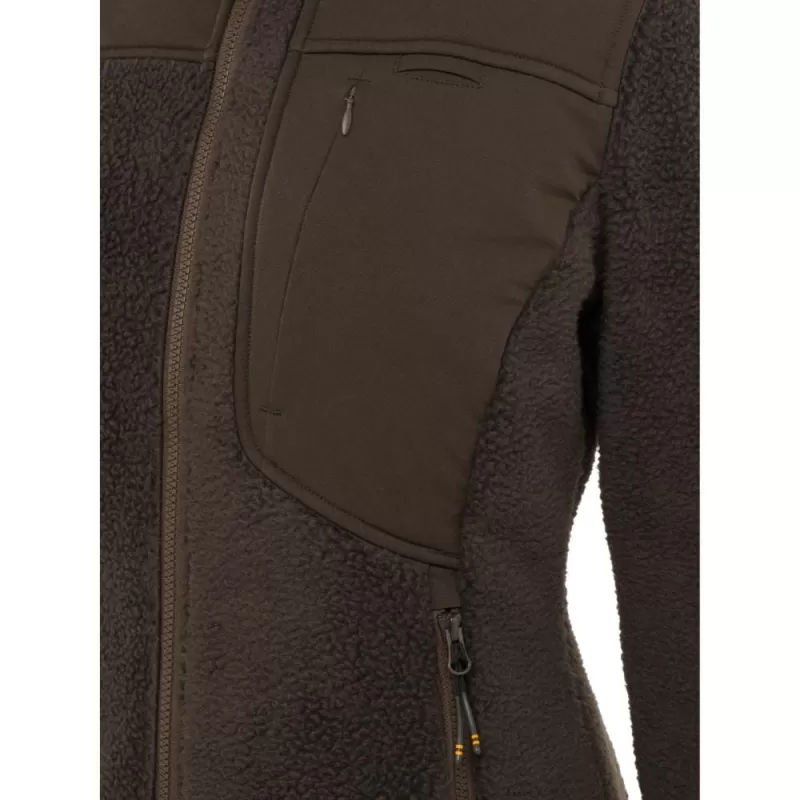 Jaqueta Beretta Halifax Sherpa Fleece W Brown Bark