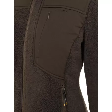 Jaqueta Beretta Halifax Sherpa Fleece W Brown Bark