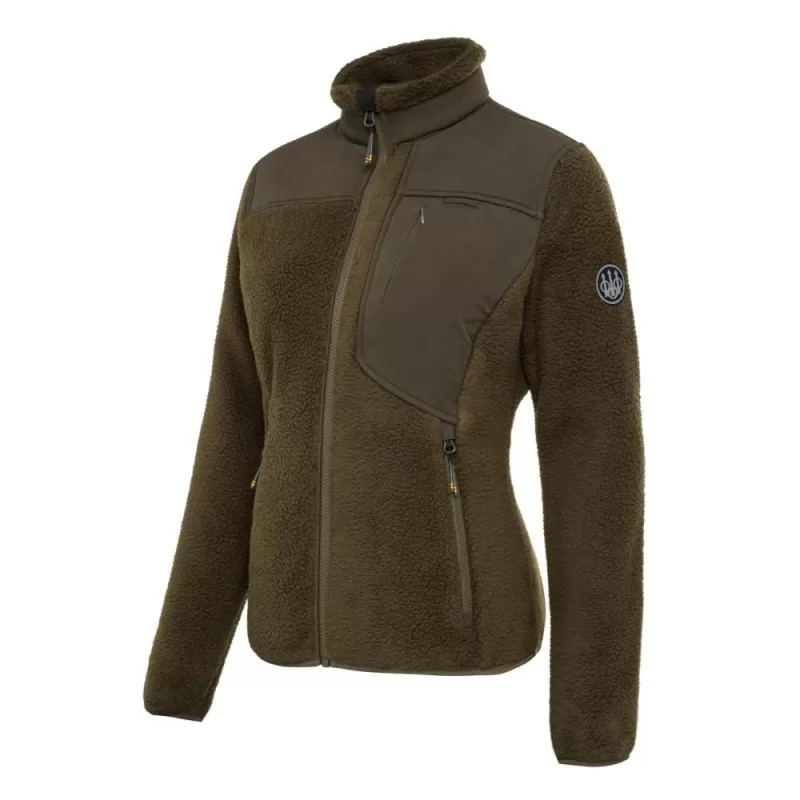 Jaqueta Beretta Halifax Sherpa Fleece W Verde Musgo Jaqueta Beretta Halifax Sherpa Fleece W Verde Musgo