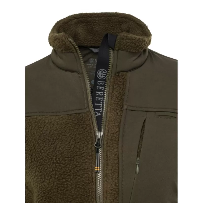 Jaqueta Beretta Halifax Sherpa Fleece W Verde Musgo