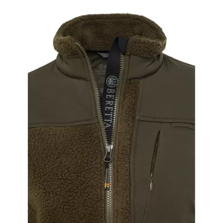 Jaqueta Beretta Halifax Sherpa Fleece W Verde Musgo