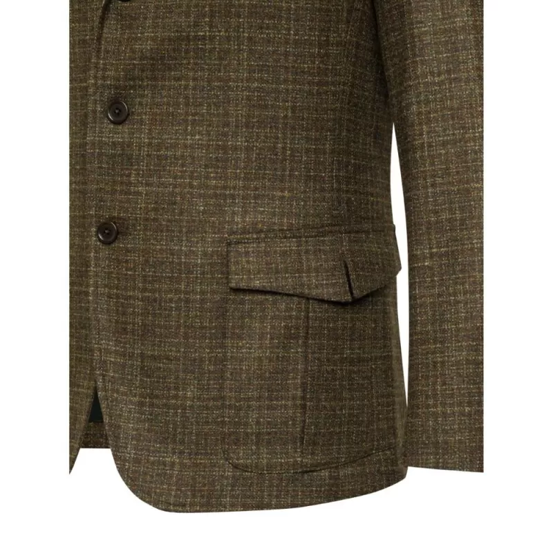 Jaqueta Beretta St. James Verde e Xadrez Ferrugem