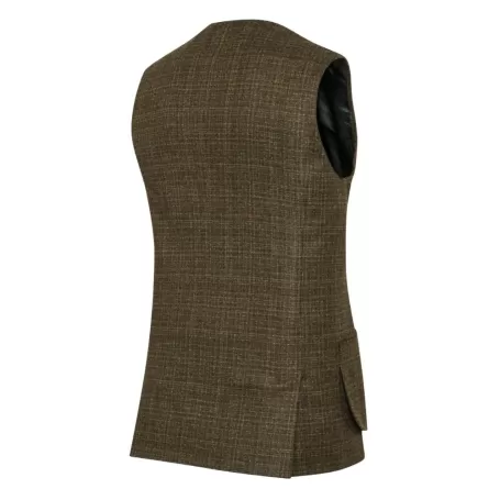 Colete Beretta St James Verde e Xadrez Ferrugem