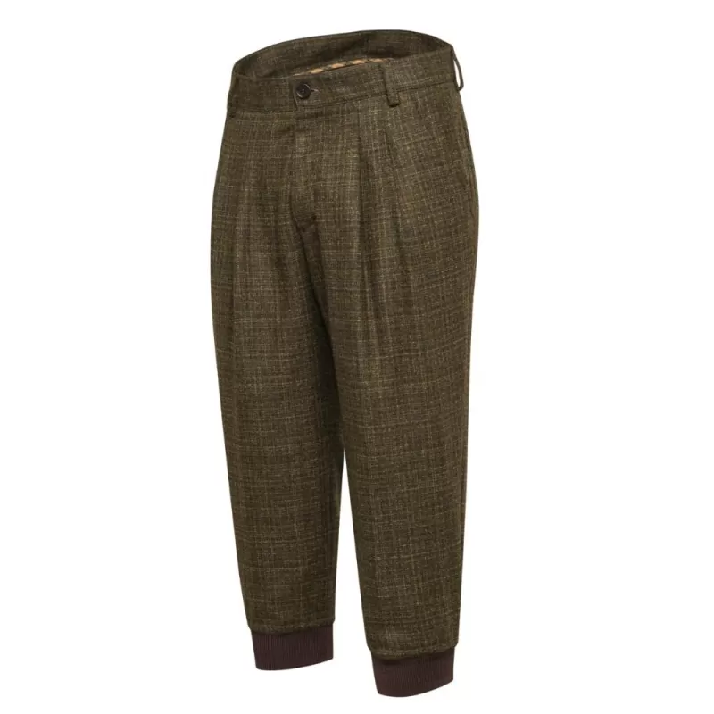 Beretta Pantalones St James Breeks Green & Rust Check Beretta Pantalones St James Breeks Green & Rust Check