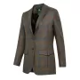 Jaqueta Beretta St James W Marrom e Azul Claro Xadrez