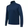 Beretta Stretch Fleece Meio Zíper Azul Eclipse Total