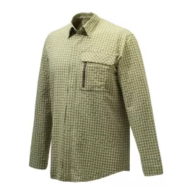 Camisa leve xadrez verde claro Beretta