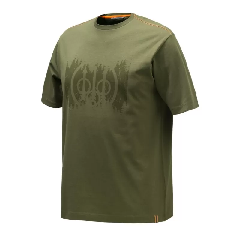 Camiseta Beretta Trident Verde Oliva Escuro