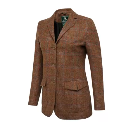 Jaqueta Beretta St James W Marrom e Azul Xadrez Jaqueta Beretta St James W Marrom e Azul Xadrez