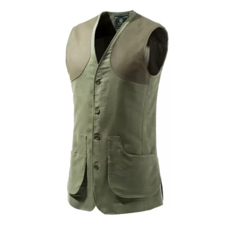 Colete Beretta Classic Moleskine Verde Colete Beretta Classic Moleskine Verde