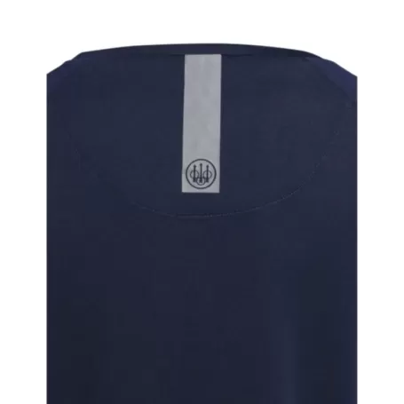 Camiseta Beretta Ciel Tech Manga Longa Azul Eclipse Total