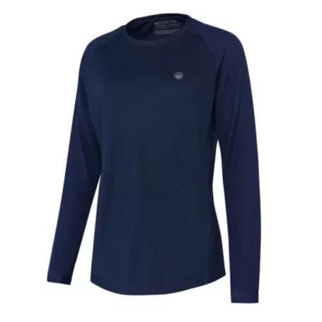 Camiseta Beretta Ciel Tech L/S Azul Eclipse Total Camiseta Beretta Ciel Tech L/S Azul Eclipse Total