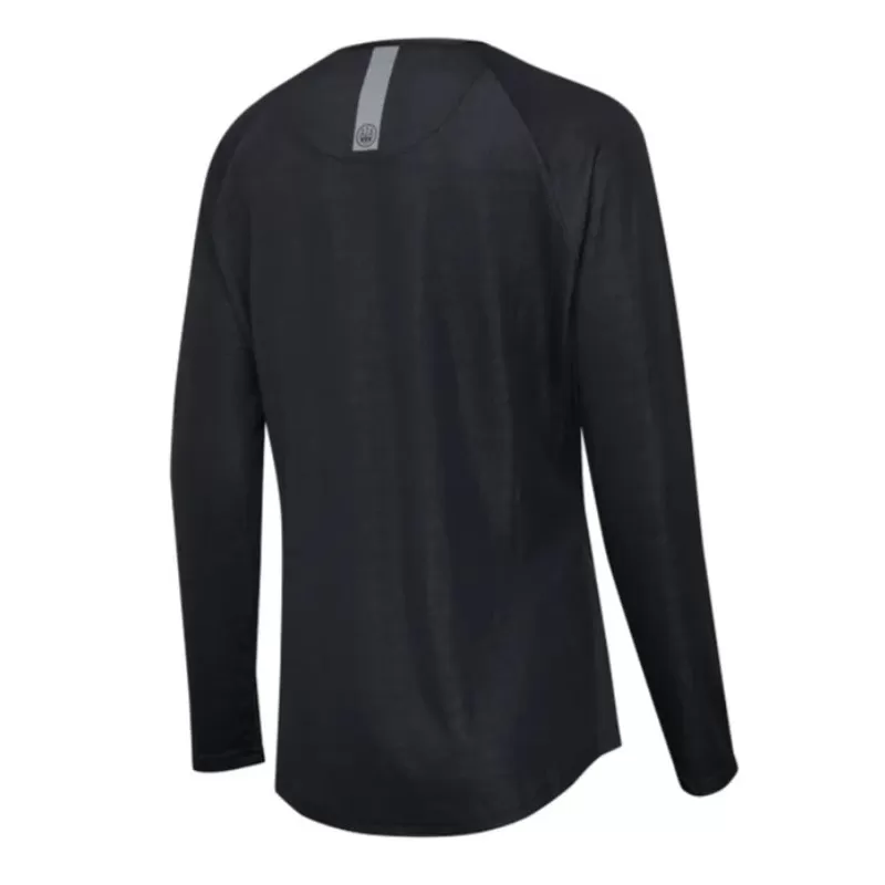 Camiseta Beretta Ciel Tech Manga Longa Preta