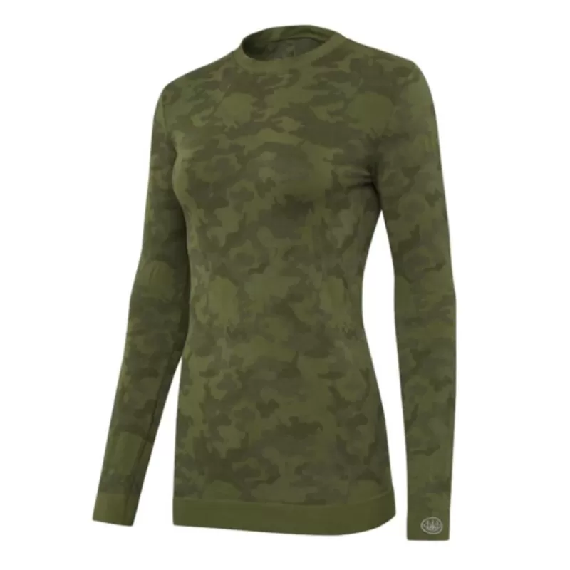Camiseta feminina Beretta LeSaut em verde Camiseta feminina Beretta LeSaut em verde