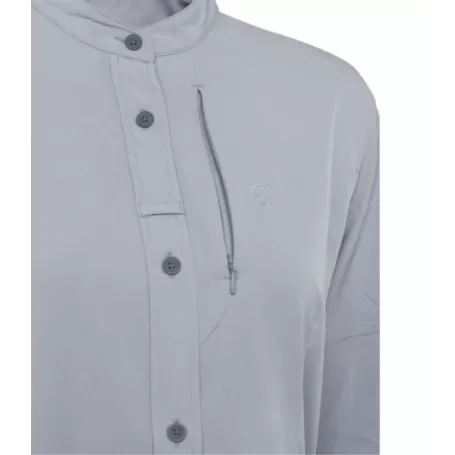 Camisa Beretta EVAD Flexível Cinza Claro