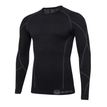 Camiseta Beretta HT 3D preta de manga comprida Camiseta Beretta HT 3D preta de manga comprida